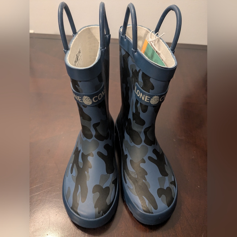 Kids Camouflage Rain Boots